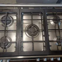 گاز ۵ شعله اسنوا در حد نو  با فر برقی/گازی