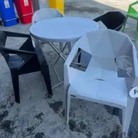 میز و صندلی پلاستیکی طرح الماسAlmasکد87  کرج گلشهر