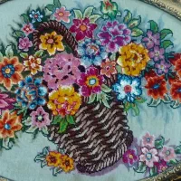 تابلو فرش دستبافت تبریز|تابلو فرش|باقرشهر, |دیوار