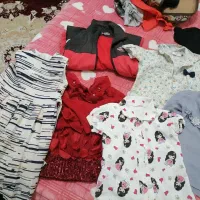 لباس دخترانه در حد نو|کفش و لباس بچه|نجف‌آباد, فاز ۴ شهرک آزادگان|دیوار