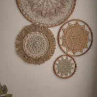 دیوارکوب دستبافت|صنایع دستی و سایر لوازم تزئینی|کرج, مصباح|دیوار