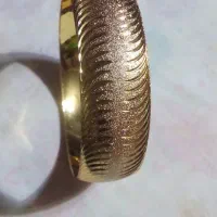 النگوی نو طرح جدید آبکاری طلا رنگ ثابت