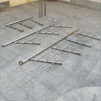 نرده محافظ پله استیل