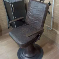 صندلی آرایشگاه 2عدد پایه چدنی محکم دانه 3500