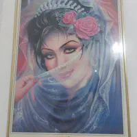 درخچه مصنوعی آناناس-آباژور-قاب تابلو|گل مصنوعی|قم, آزادگان|دیوار