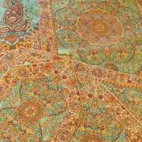 رومیزی ترمه ،سه تیکی عسلی ،سرویس کامل|پرده، رانر، رومیزی|مشهد, سپاد|دیوار