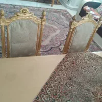 سرویس غذاخوری 8نفره و مبل استیل 7نفره|مبلمان خانگی و میز عسلی|چناران, |دیوار