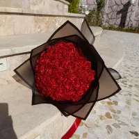 گل روبانی/گل جاودان/دسته گل/‌کادویی/گیفت