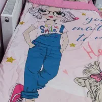 ست کامل روتختی یک نفره و پرده پانچ