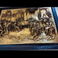 فرش وینتیج بسیار چشم نواز|فرش|کیش, |دیوار