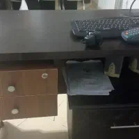 میز تحریر و صندلی چرخون|میز تحریر و کامپیوتر|بومهن, |دیوار