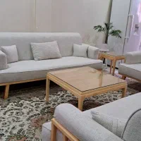مبل راحتی مدل نرده ای ۸ نفره