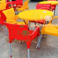 صندلی پلاستیکی باغی غذاخوی موزرلا(صندلی ایران)|میز و صندلی غذاخوری|تهران, میدان ولیعصر|دیوار