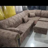 راحتی ال پایه فلز|مبلمان خانگی و میز عسلی|ایلام, |دیوار