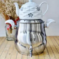 کتری قوری استیل کف چدن (خردکن قابلمه سرخکن چایساز)|قوری، کتری، قهوه‌ساز دستی|قم, سید معصوم|دیوار