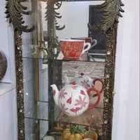 ویترین طرح طاووس|بوفه، ویترین، کنسول|باقرشهر, |دیوار