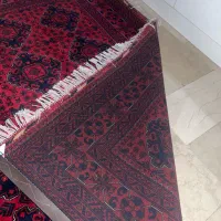 فرش دستبافت قرمز لاکی کرک ۶ متری افغان بافت|فرش|تهران, صادقیه|دیوار