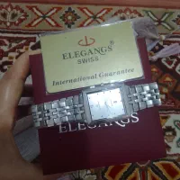 ساعت الگانس اصل سوسیسی مردانه با کارت گارانتی