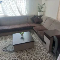 مبل ال ۷ نفره با میز