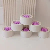 ساخت شمع با قالب سنگ مصنوعی و شات|صنایع دستی و سایر لوازم تزئینی|کوهدشت, |دیوار