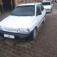 پراید مدل 87بدون رنگ یک در استوک