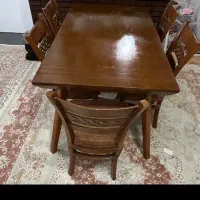 میز نهار خوری|میز و صندلی غذاخوری|پرهسر, |دیوار