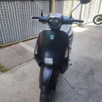 موتور همتاز Rs150 مشکی مات ،طرح وسپا،کیلس استارت