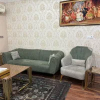 مبل هشت نفره بدون میز و گلمیز|مبلمان خانگی و میز عسلی|اهواز, سپیدار|دیوار