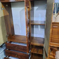 کمد لباس وکیوم کمدلباس۲تیکه عرض ۱۱۰ و عمق ۵۰ سانت|جاکفشی، کمد، دراور|اردبیل, |دیوار