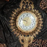 ساعت دیواری برنزبرنج اصل سنگین وزن نونو