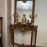 آینه کنسول برنز کاری شده|بوفه، ویترین، کنسول|تهران, ارم|دیوار