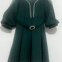 پیراهن عروسکی نو یک بار استفاده شده