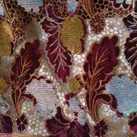 پارچه گیپور گل مخمل