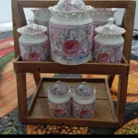 بانکه 3عدد بزرگ 4عدد کوچیک|آب‌چکان و نظم‌دهنده ظروف|دورود, |دیوار