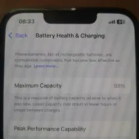 آیفون ۱۳نرمال باطری ۹۸ با آداپتور شارژر|موبایل|کرج, پیشاهنگی|دیوار