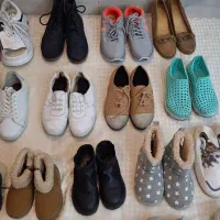 کفش کتونی صندل دمپایی بوت نیم بوت دخترانه و پسرانه|کیف، کفش، کمربند|ری, دولتآباد|دیوار