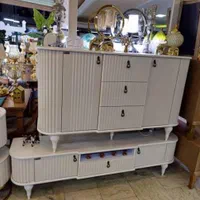 ست آینه کنسول میز تلوزیون کارناوال|بوفه، ویترین، کنسول|تبریز, |دیوار