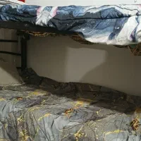 تخت دو طبقه فلزی