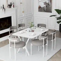 میز و صندلی ناهارخوری قیمت عمده نا68499