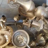 ضایعات لوستر و لوازم برنزی