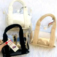 کیف طلقی شیشه ای شفاف