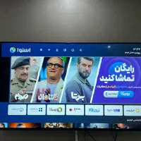تلویزیون اسنوا ۵۵ اینچ اسمارت در حد نو