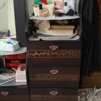 میز اینه و اینه دراور 3 کشو