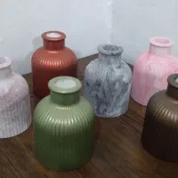 ست گلدان و قندان مراکشی.گلدان تک مراکشی. انواع رنگ|صنایع دستی و سایر لوازم تزئینی|فومن, |دیوار