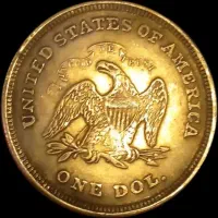 سکه یک دلار آمریکا ضرب اول و ۹۰درصد نقره