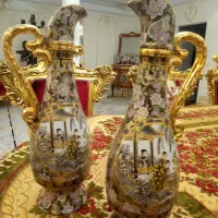 دیوار کوب لیلی مجنون کشکول شکلات خوری انتیک قدیمی|کلکسیون اشیاء عتیقه|تهران, چیتگر جنوبی|دیوار