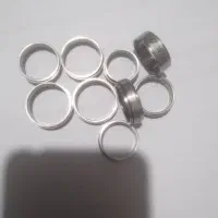 حلقه تیتانیوم رنگ ثابت مردانه