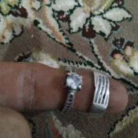 انگشتر نقره زنانه
