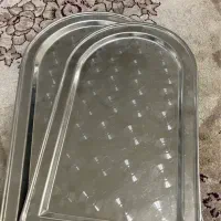 سینی پاسماوری و سینی پذیرایی استیل قدیم