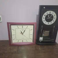 فروش ۲عدد ساعت دیواری سالم|ساعت دیواری و تزئینی|ابهر, |دیوار